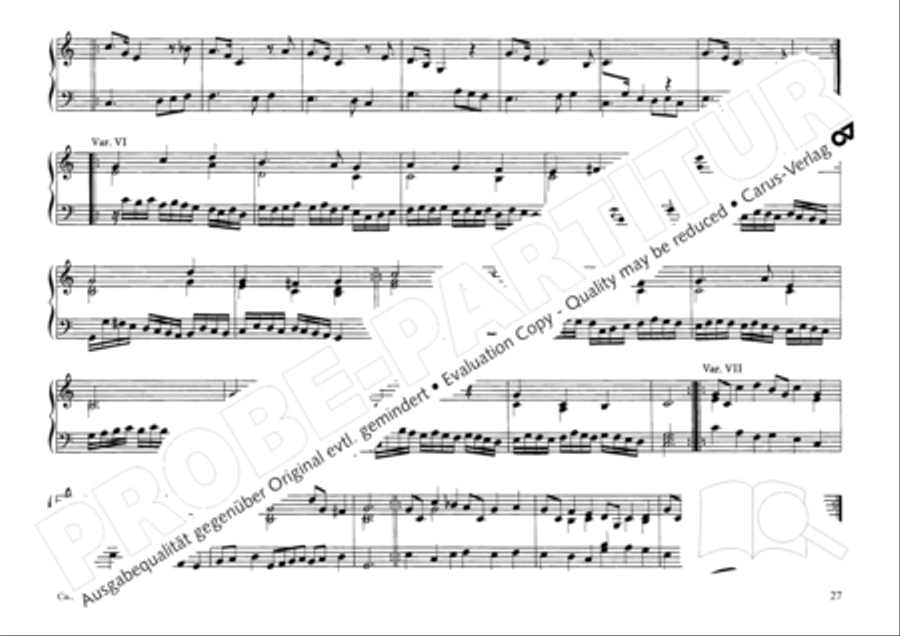 Estendorffer: Orgelwerke II (Organ Works II) Organ Solo scores gallery preview page 30