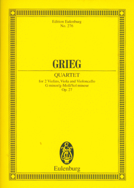 String Quartet in G minor, Op. 27