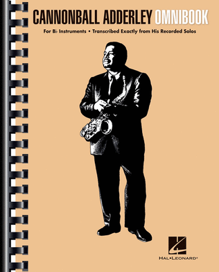 Book cover for Cannonball Adderley - Omnibook