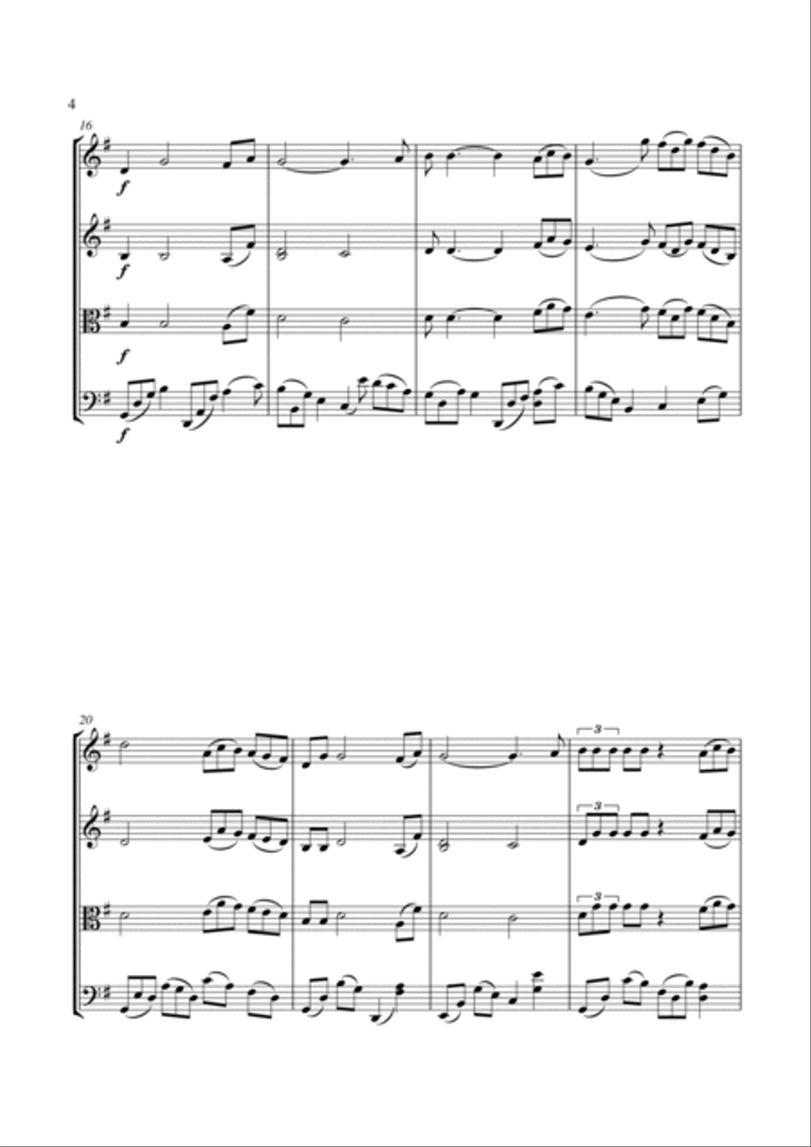 Time To Say Goodbye String Trio scores gallery preview page 6