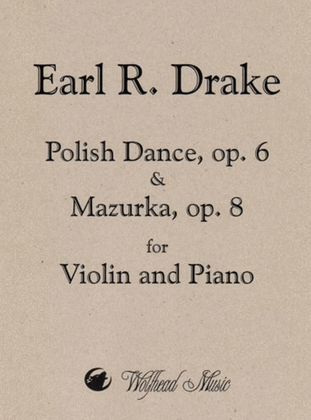 Book cover for Polish Dance, op. 6 & Mazurka, op. 8