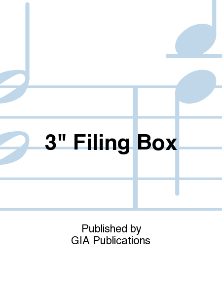 3in Filing Box