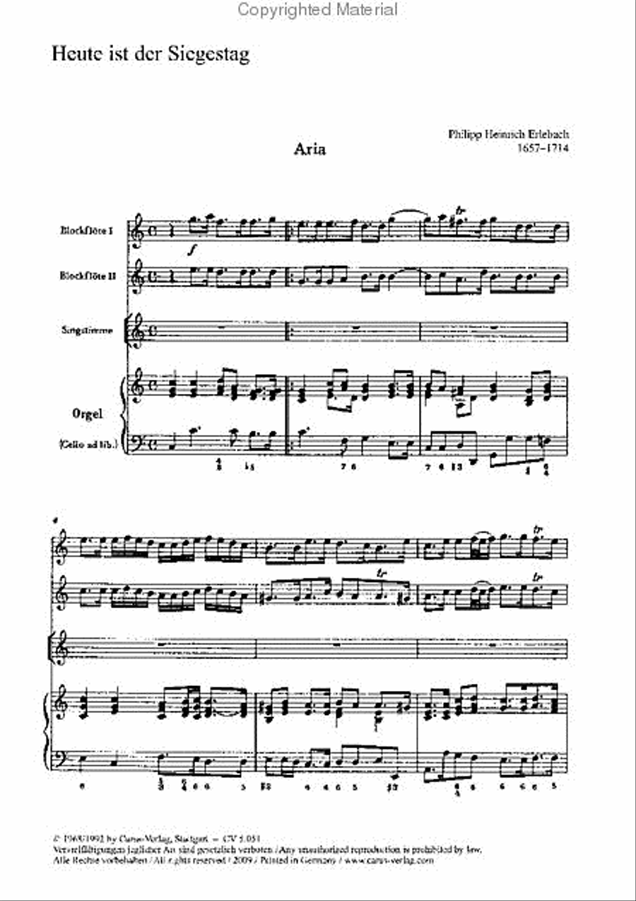 Heute ist der Siegestag Heute ist der Siegestag Recorder scores gallery preview page 2