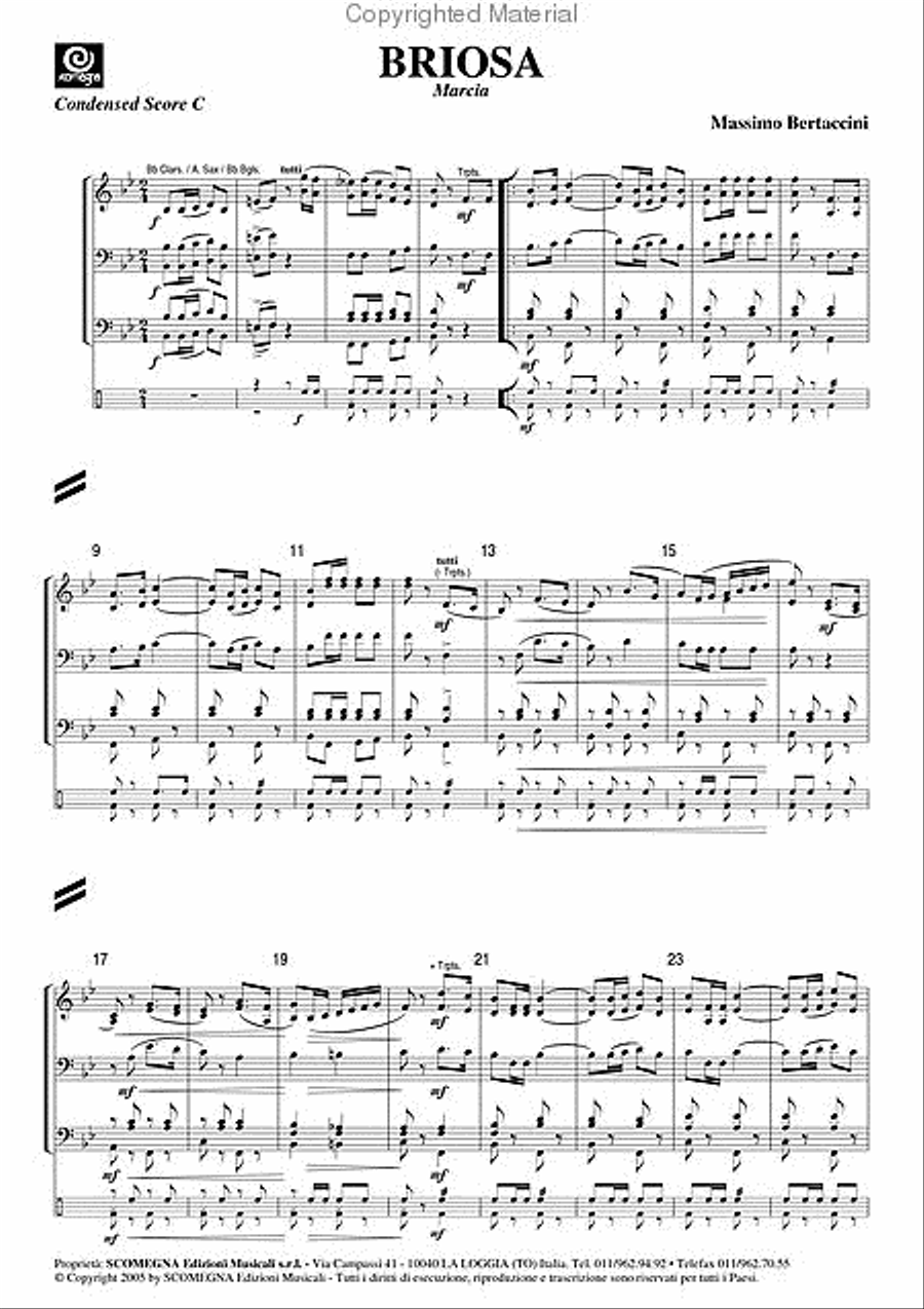 Red Book Vol. 1 - 24 Marches Marching Band scores gallery preview page 9