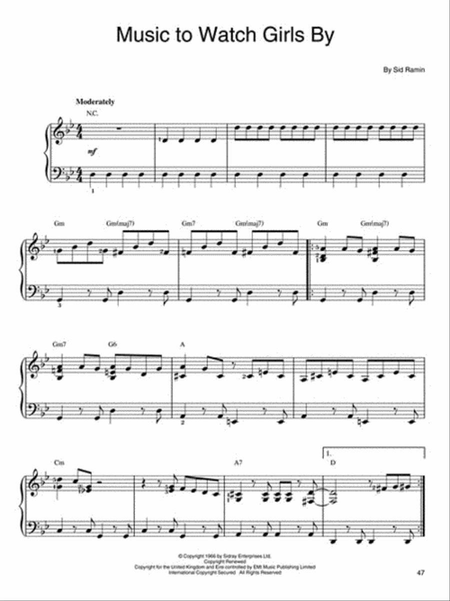 Instrumental Hits for Easy Piano Easy Piano scores gallery preview page 4