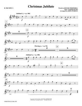 Christmas Jubilate - Bb Trumpet 1