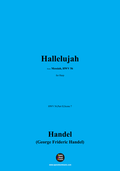Handel-Hallelujah,from 'HWV 56,Part II,Scene 7',for Harp image number null