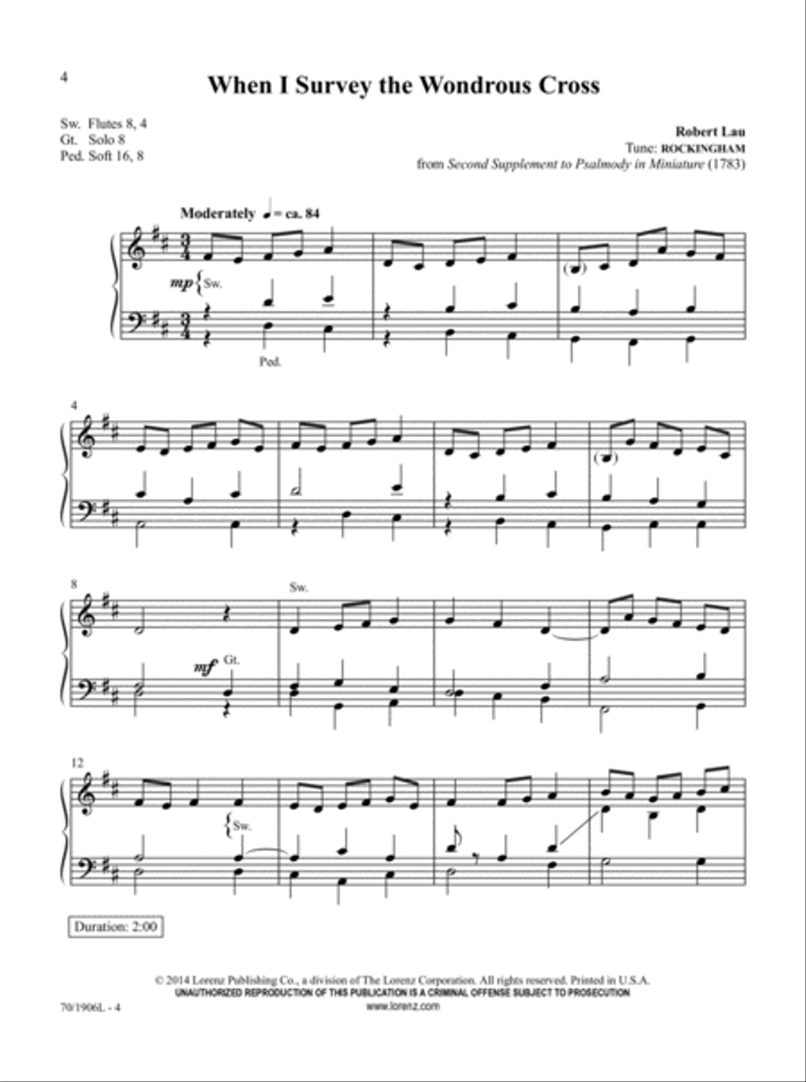 Easy Organ Library, Vol. 57 Organ scores gallery preview page 4