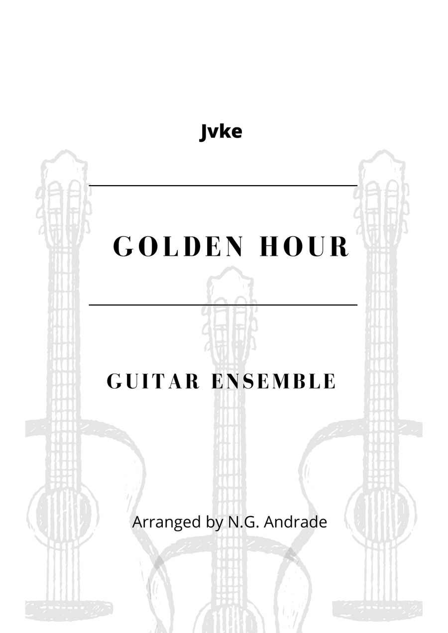 Golden Hour Golden Hour Guitar Ensemble scores gallery preview page 1