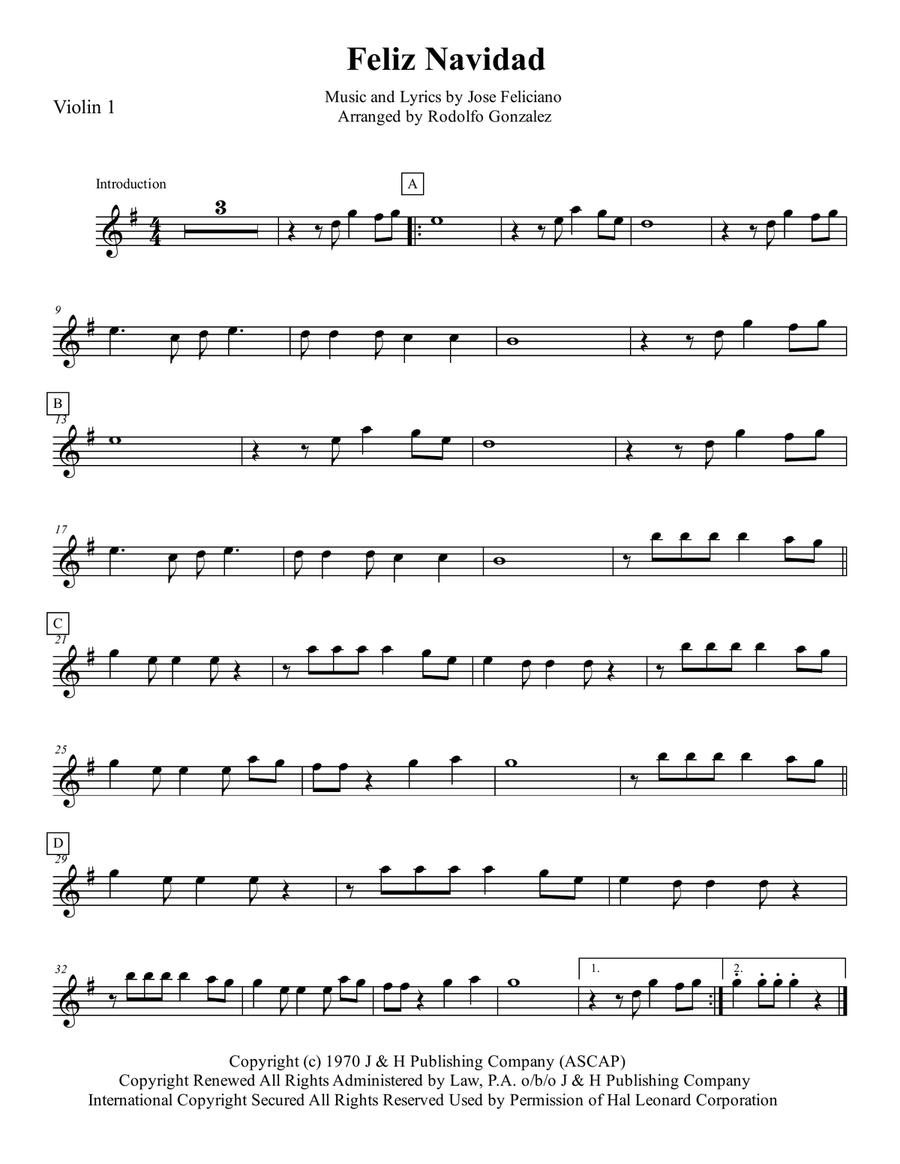 Feliz Navidad Feliz Navidad Full Orchestra scores gallery preview page 4