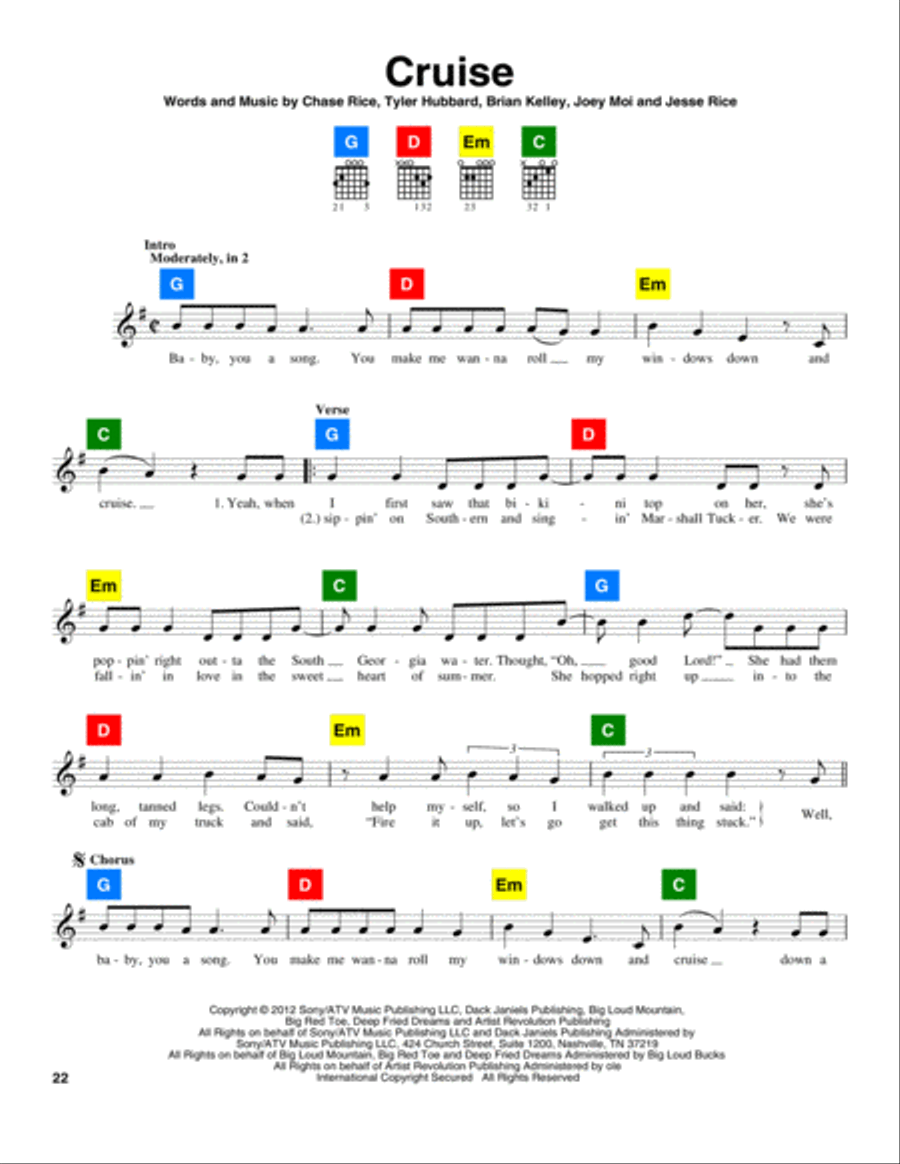 Cruise Cruise School and Community scores gallery preview page 1