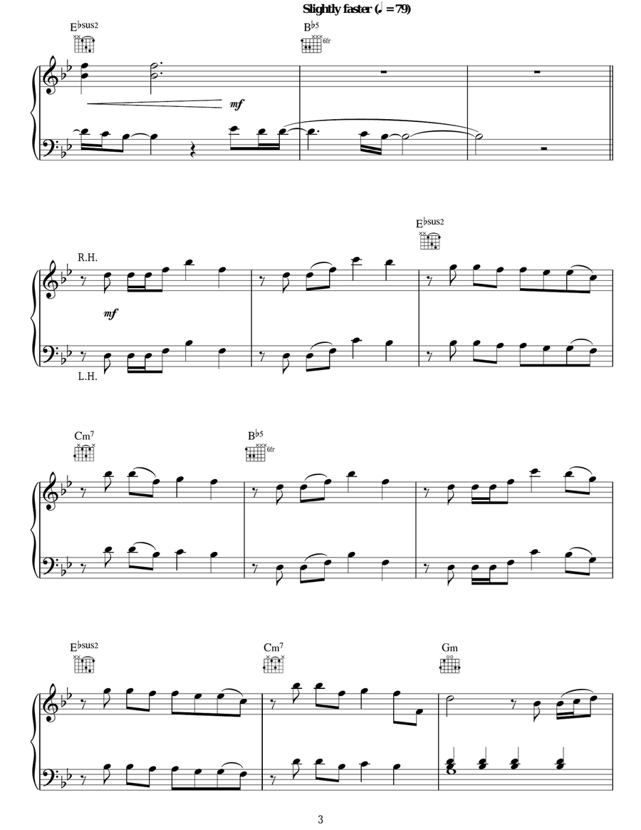 The Climb (from Hannah Montana: The Movie) Voice scores gallery preview page 3