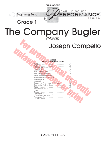 The Company Bugler
