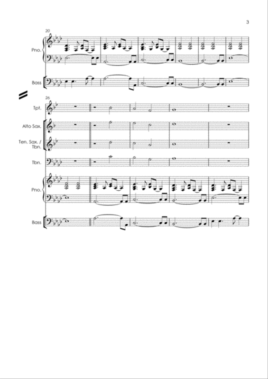 Easy Easy Tenor Saxophone scores gallery preview page 5