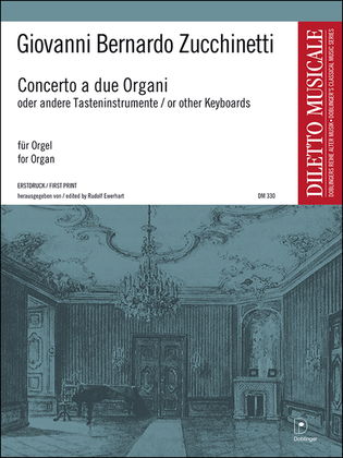 Book cover for Concerto a due Organi
