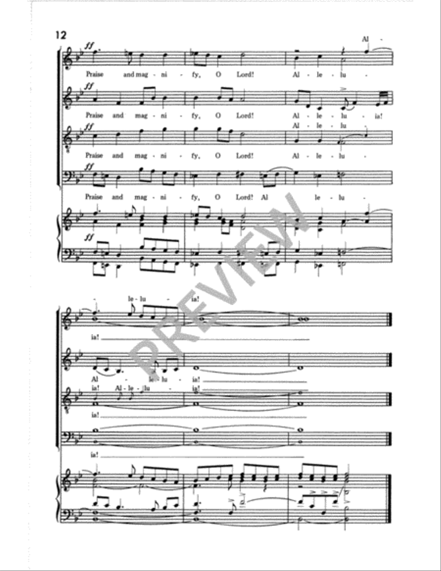 As the Sun Doth Daily Rise 4-Part scores gallery preview page 13
