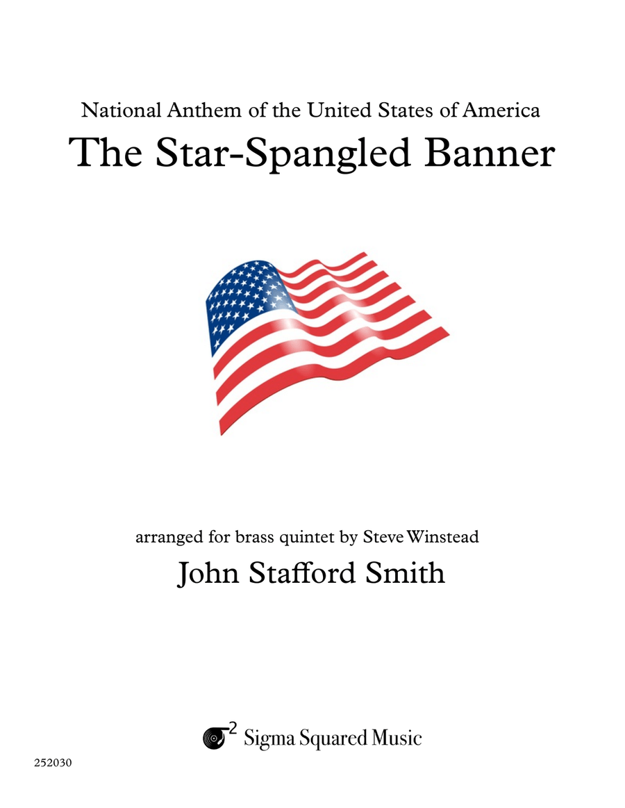 The Star-Spangled Banner for Brass Quintet Brass Quintet scores gallery preview page 1