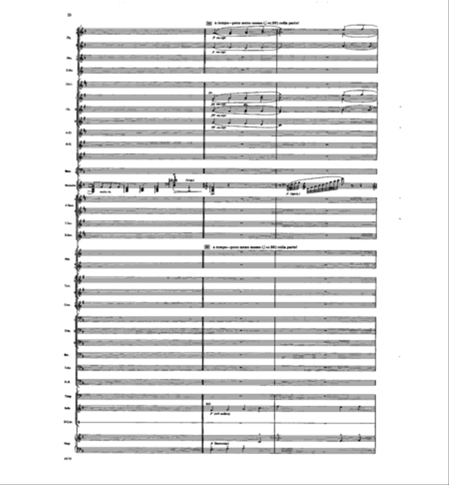 Concertino for Marimba and Winds Concert Band scores gallery preview page 18