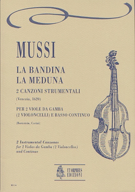 La Bandina, La Meduna. 2 Instrumental Canzonas (Venezia 1620)
