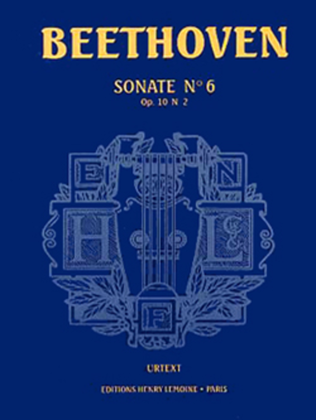 Book cover for Sonate No. 6