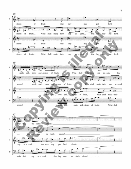An October Garden (Choral Score) image number null