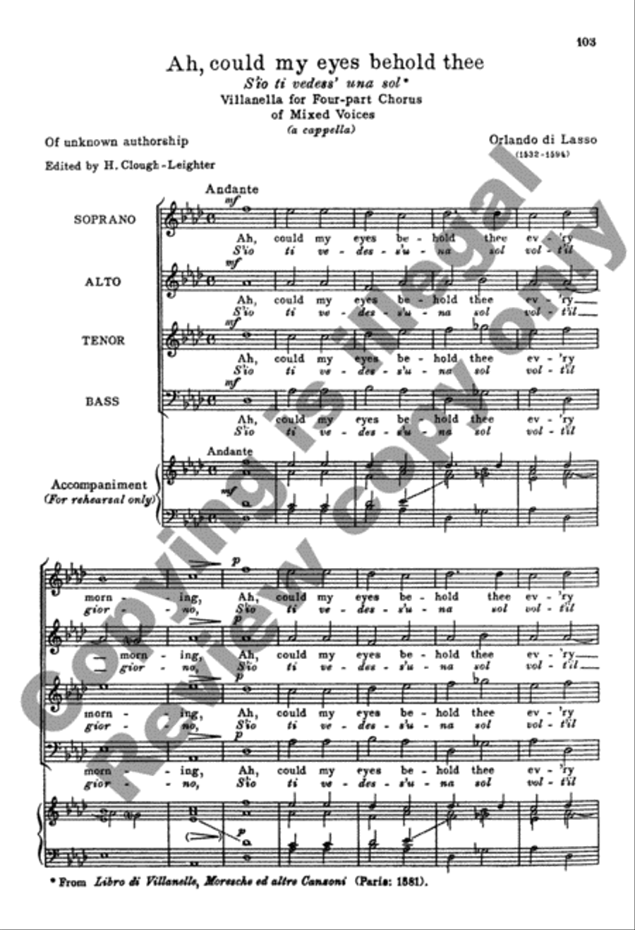 The A Cappella Singer (Choral Score) A Cappella scores gallery preview page 21