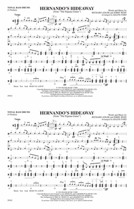 Hernando's Hideaway: Tonal Bass Drum
