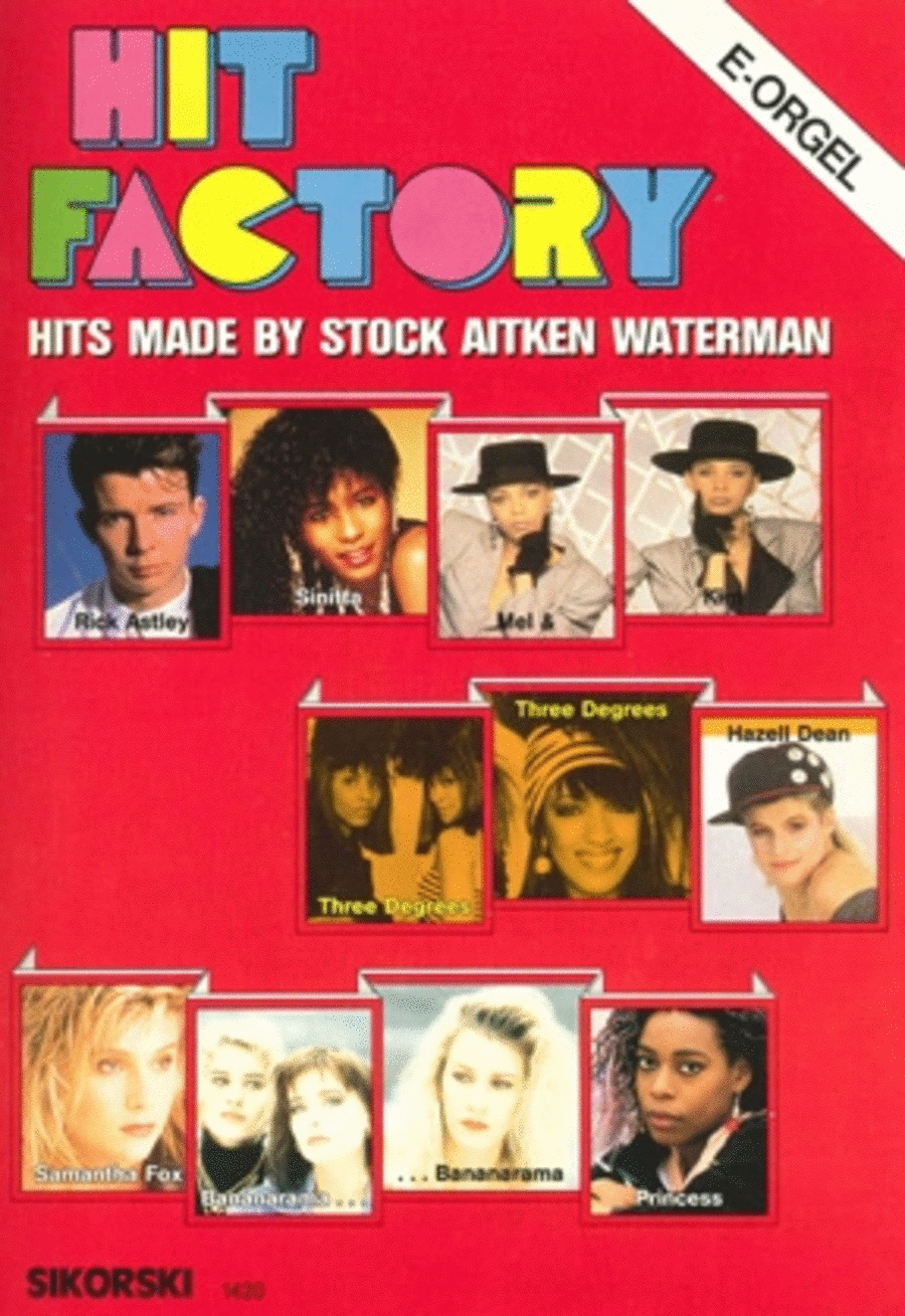 Hit Factory Fur Elektronische Orgel -20 Hits Made By Stock, Aitken, Waterman-