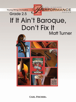 Book cover for If It Ain't Baroque, Don't Fix It