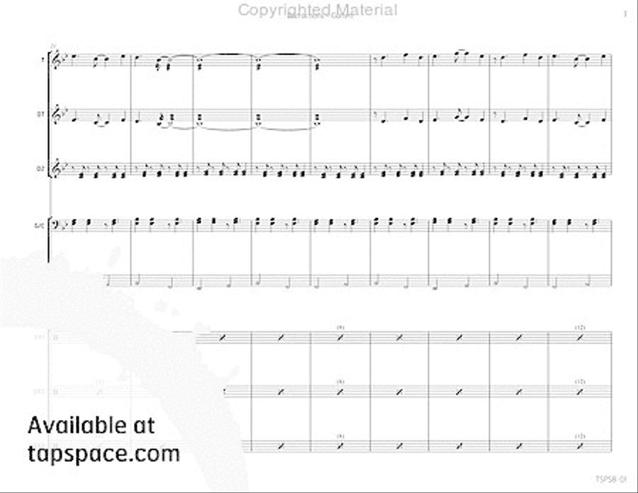 Distractions Steel Drum Band scores gallery preview page 6