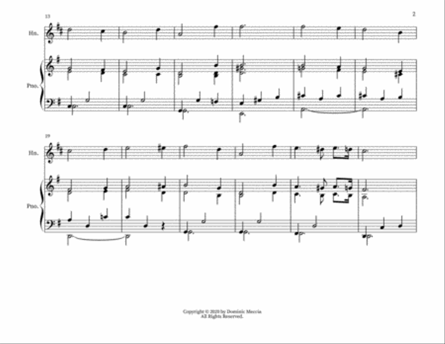 Till We Meet Again Horn scores gallery preview page 2