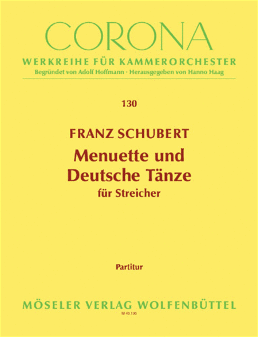 Menuette und Deutsche Tanze