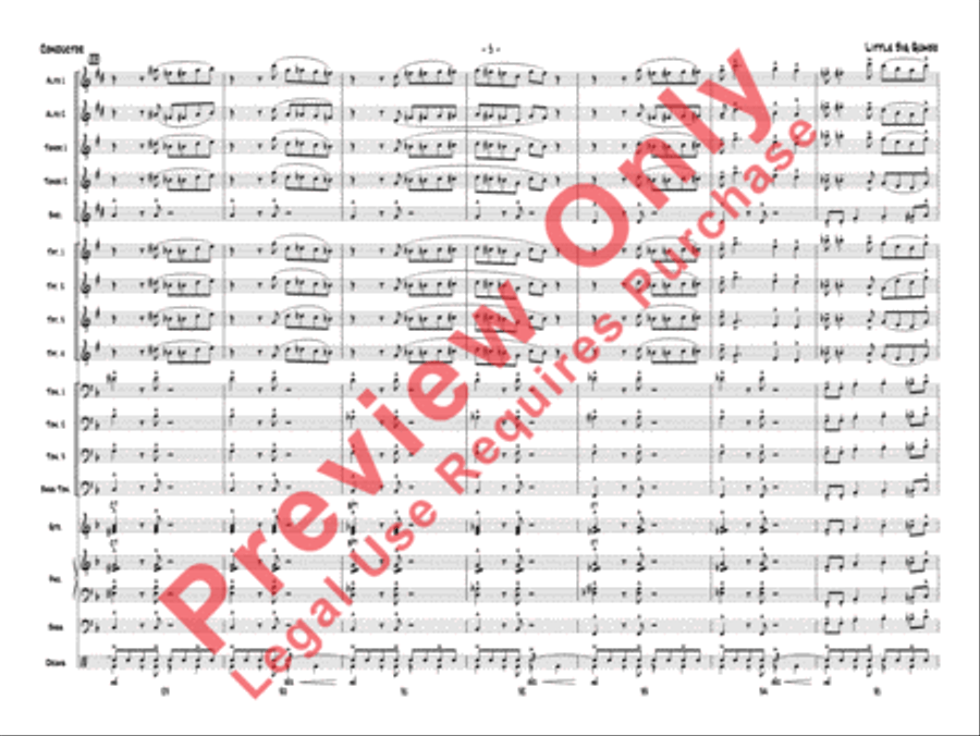 Little Big Gumbo Little Big Gumbo Jazz Ensemble scores gallery preview page 8