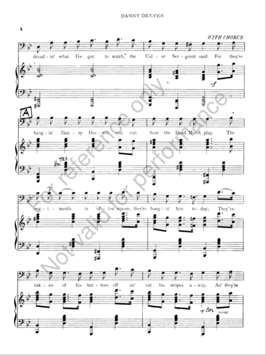 Danny Deever Concert Band scores gallery preview page 4