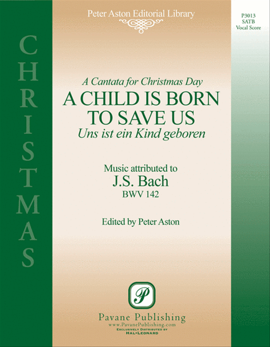 A Child Is Born to Save Us 4-Part scores gallery preview page 1
