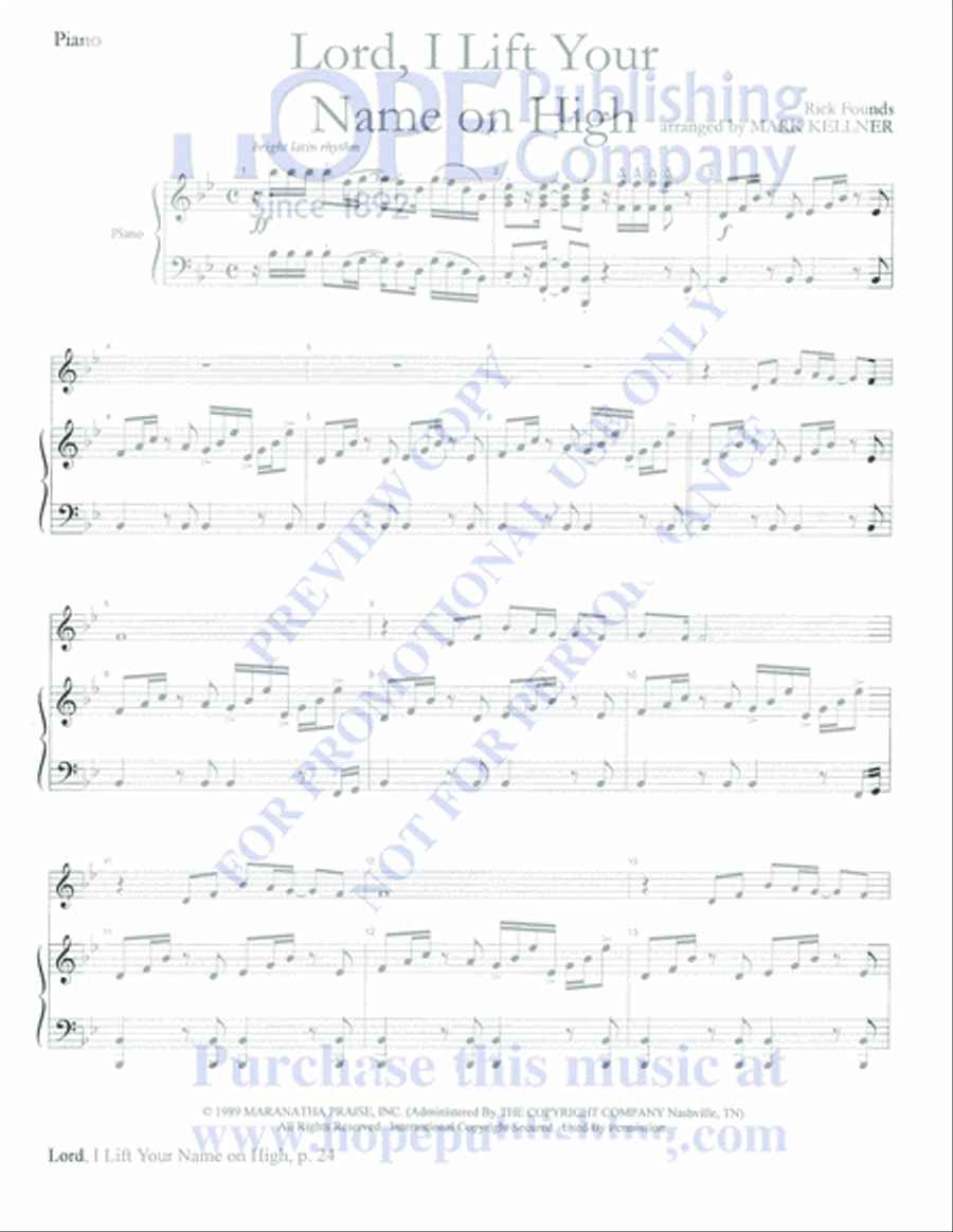 Praise Him with Instruments Orchestra scores gallery preview page 26