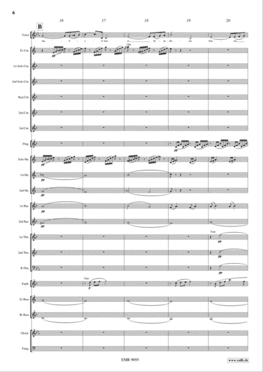 Ave Maria Brass Band scores gallery preview page 7
