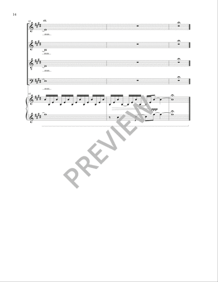 The Dreams That Remain Divisi scores gallery preview page 16