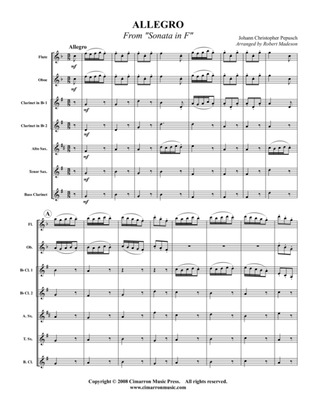 Sonata in F (Allegro)