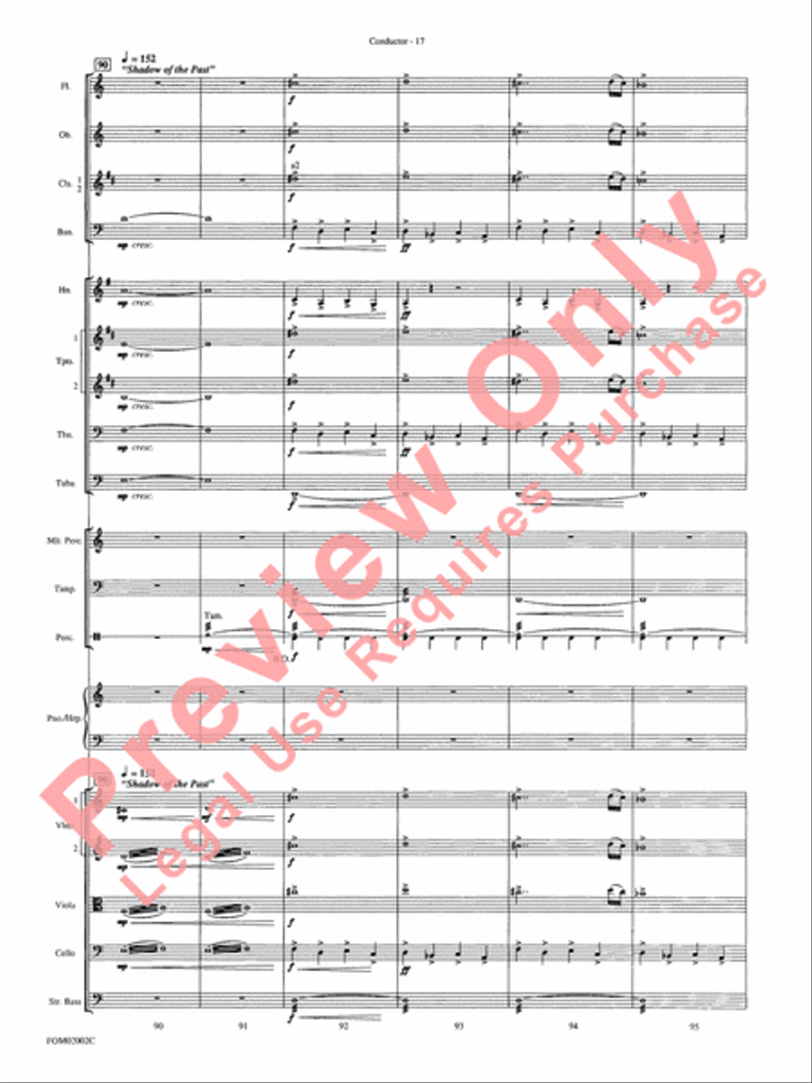 The Lord of the Rings: The Fellowship of the Ring Full Orchestra scores gallery preview page 20