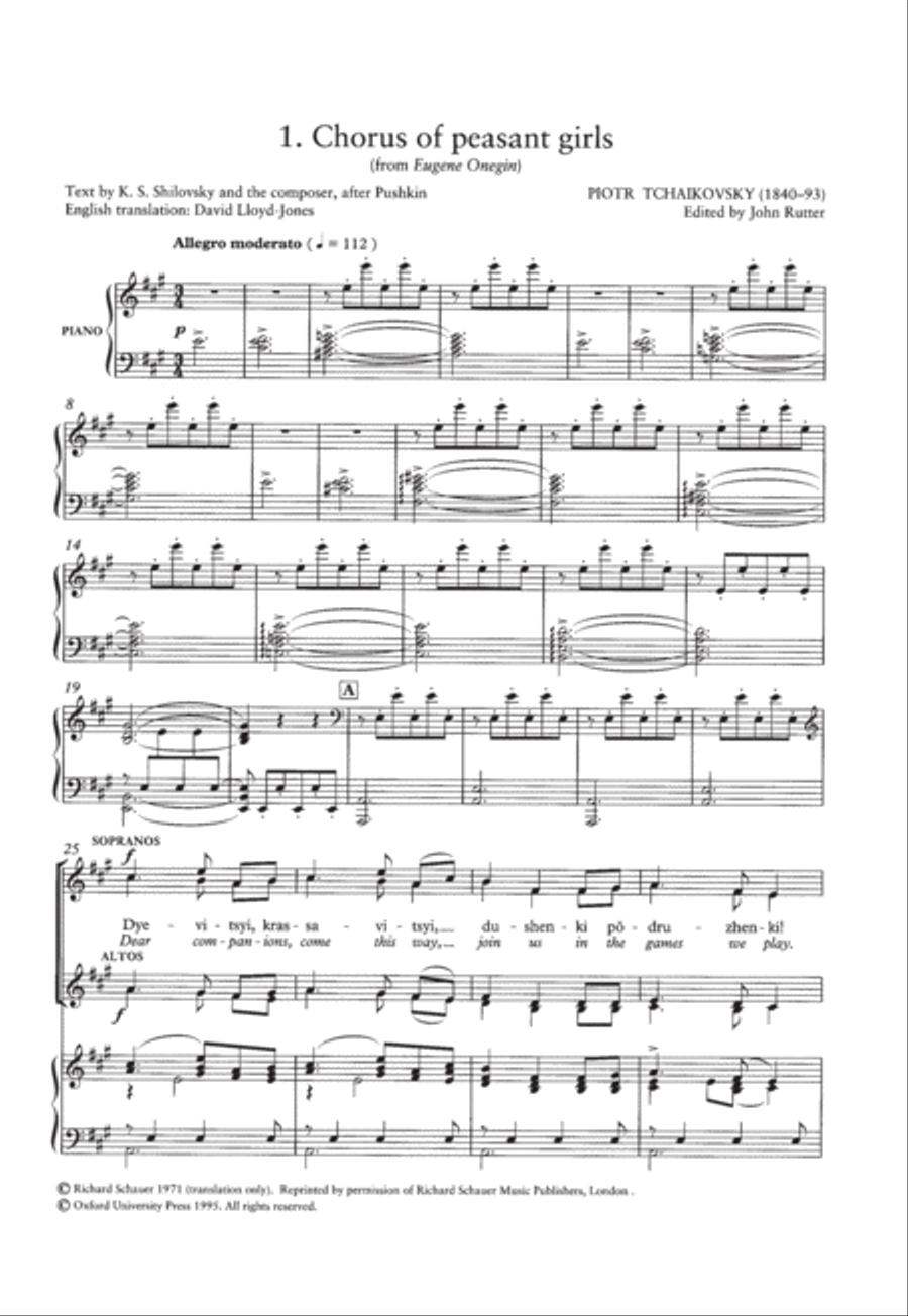 Three opera choruses for upper voices Choir scores gallery preview page 3
