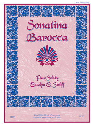 Book cover for Sonatina Barocca