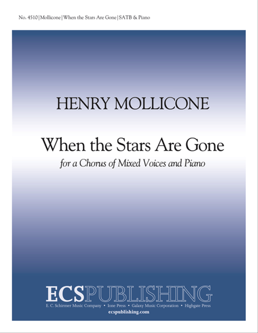 When the Stars are Gone 4-Part scores gallery preview page 1