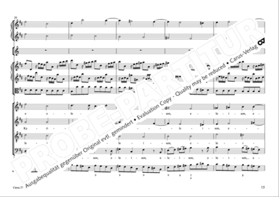 Messa per il Santissimo Natale 4-Part scores gallery preview page 6