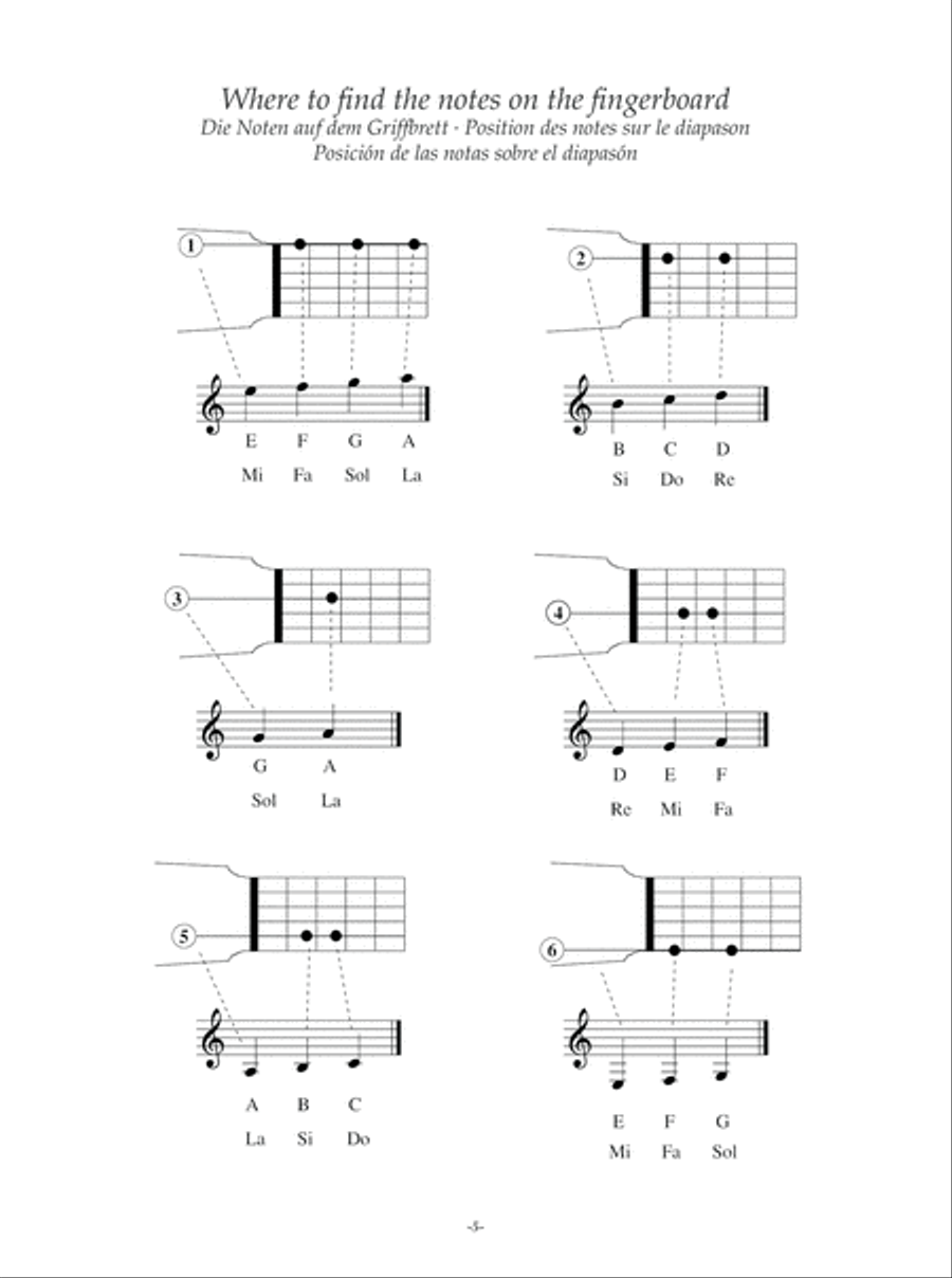 Basic Pieces for Guitar Volume 1 Classical Guitar scores gallery preview page 6