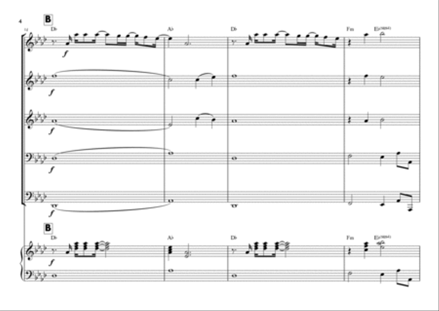 Goodness Of God Goodness Of God Brass Ensemble scores gallery preview page 4