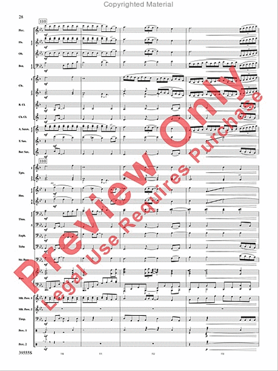 And Hope Led Them Home And Hope Led Them Home Concert Band scores gallery preview page 29