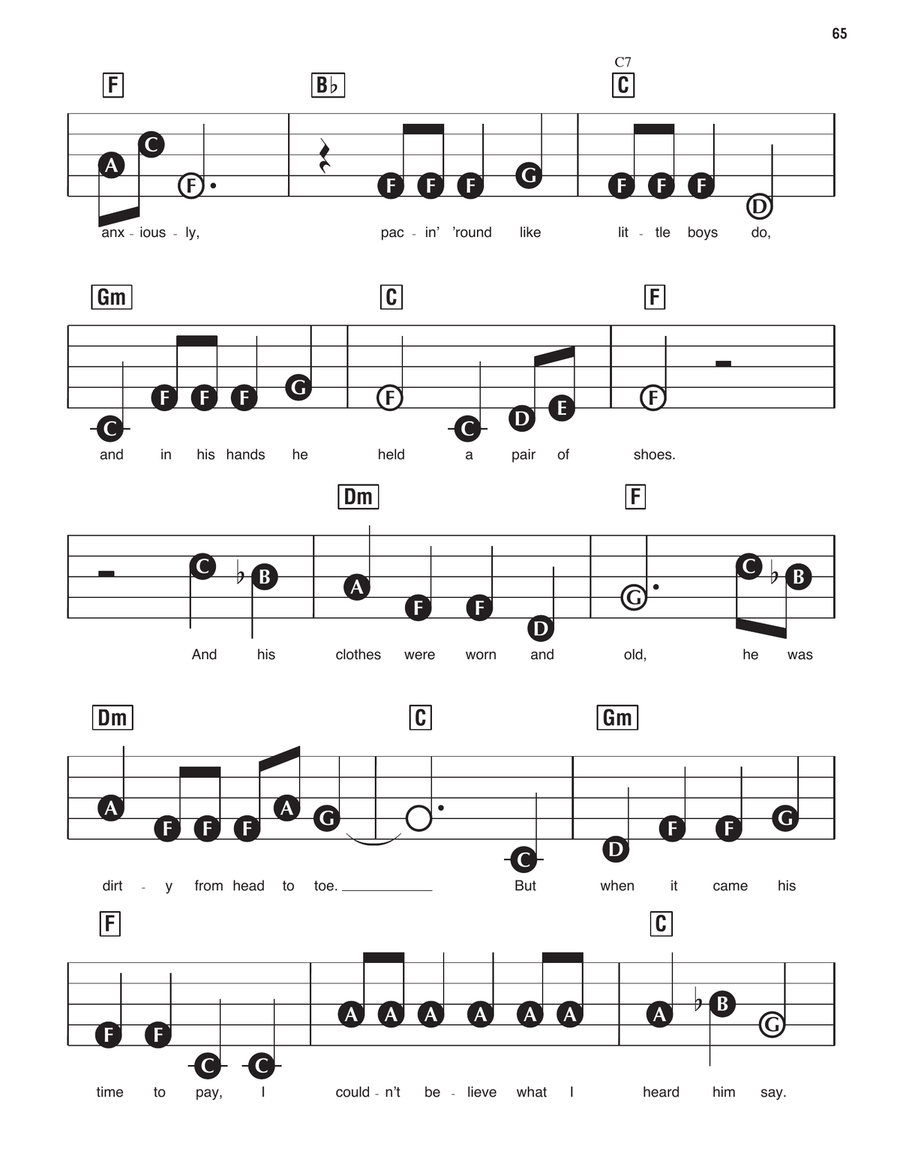 The Christmas Shoes Electronic Keyboard scores gallery preview page 2