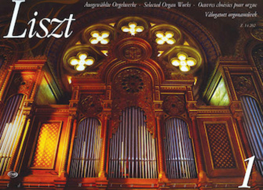 Selected Organ Works – Volume 1 Organ scores gallery preview page 1