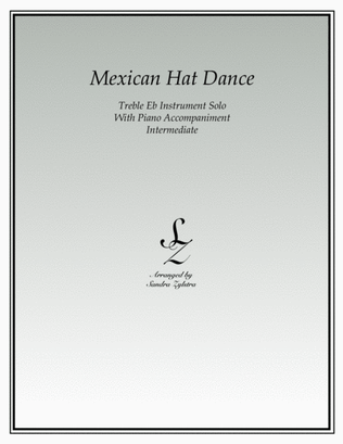 Mexican Hat Dance (Eb instrument solo)